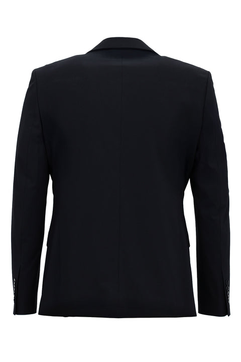 Dark Navy 4-Drop Relaxed Fit Suit