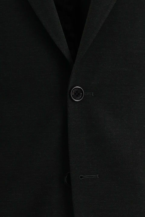 Dark Gray 6-Drop Regular Fit Standard Cut Wool Suit