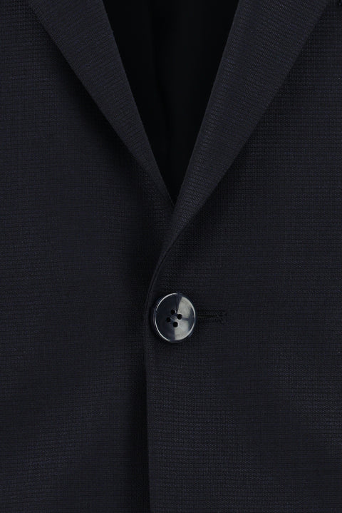 Dark Navy 7 Drop Slim Fit Narrow Cut Wool Suit