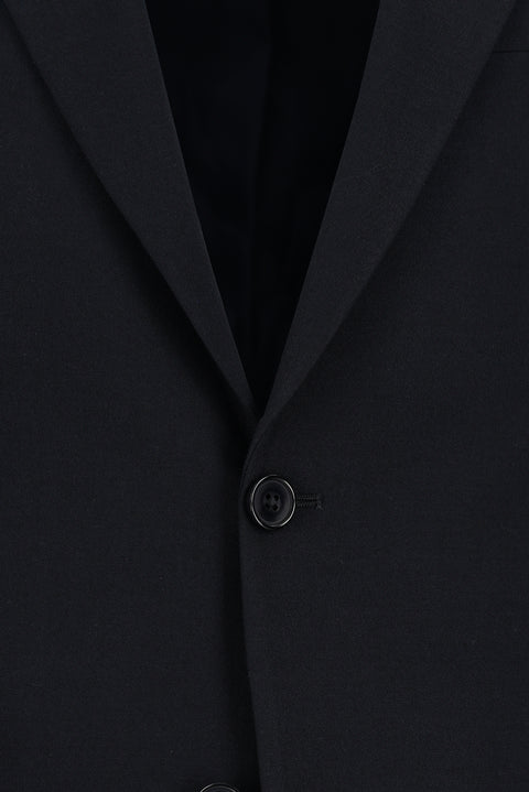 Dark Navy 6 Drop Regular Fit Standard Cut Wool Suit