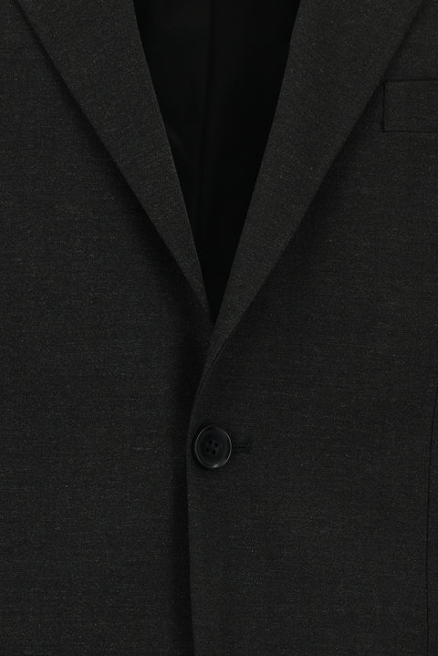 Koyu Füme 7 Drop Super Slim Fit Eksra Dar Kesim Yünlü Takım Elbise