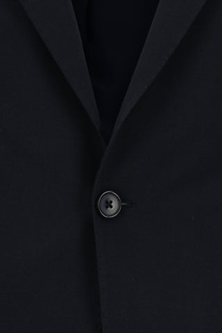  Koyu Lacivert 7 Drop Slim Fit Dar Kesim Yünlü Takım Elbise