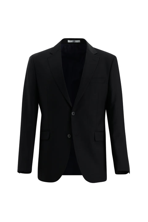 Dark Navy 6 Drop Regular Fit Standard Cut Wool Suit