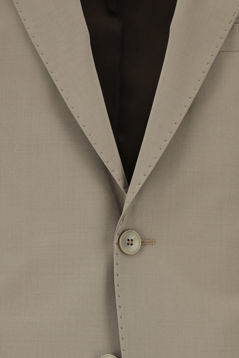 Light Mink 6 Drop Regular Fit Standard Cut Wool Suit