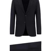 Dark Navy 6 Drop Regular Fit Standard Cut Wool Suit