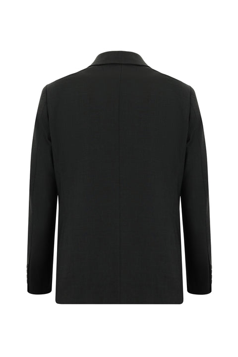 Dark Anthracite 6 Drop Regular Fit Standard Cut Wool Suit