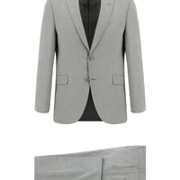 Medium Grey 6 Drop Regular Fit Standard Cut Wool Suit