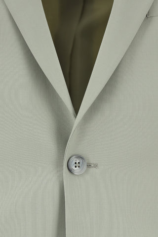  Yağ Yeşili-Olive 7 Drop Super Slim Fit Eksra Dar Kesim Yünlü Takım Elbise