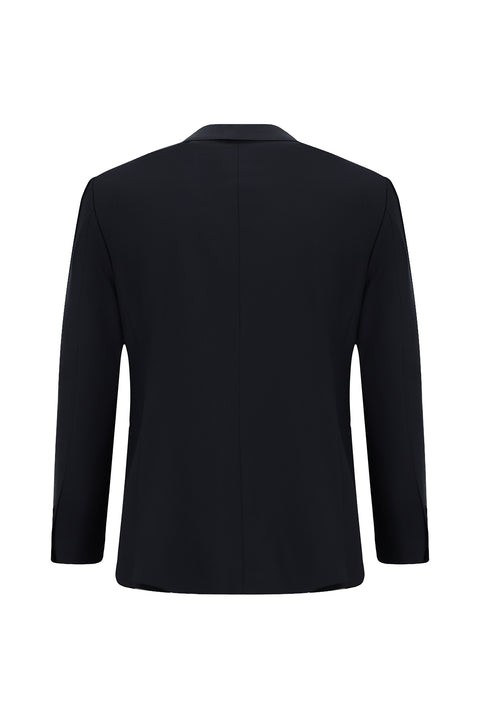 Dark Navy 7 Drop Super Slim Fit Extra Narrow Cut Wool Suit