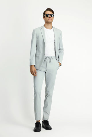  Taş Techno-Line 7 Drop Super Slim Fit Eksra Dar Kesim Beli Lastikli İpli Çantalı Likralı Takım Elbise