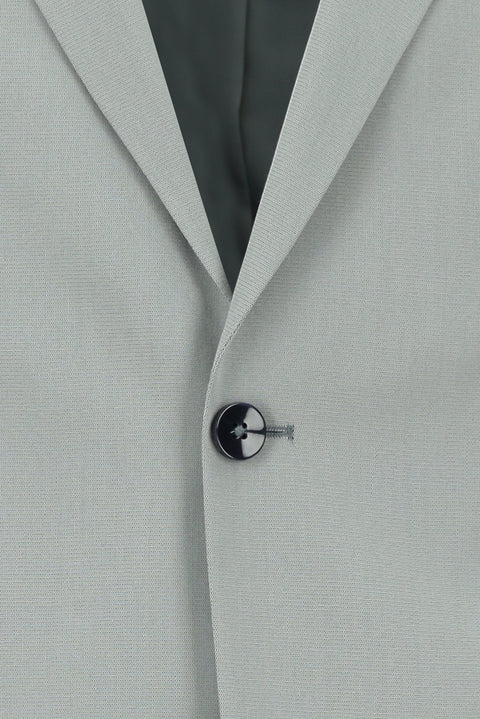 Light Grey 4 Drop Relaxed Fit Cotton Lyocell Suit