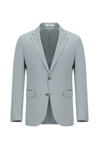 Orta Gri 7 Drop Slim Fit Dar Kesim Pamuklu Lyocell Takım Elbise