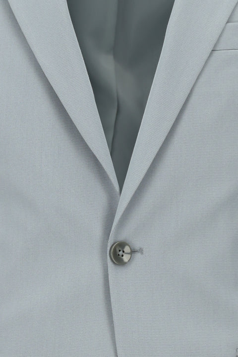 Medium Grey 4 Drop Relaxed Fit Cotton Lyocell Suit