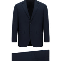 Dark Navy 7 Drop Slim Fit Narrow Cut Cotton Lyocell Suit