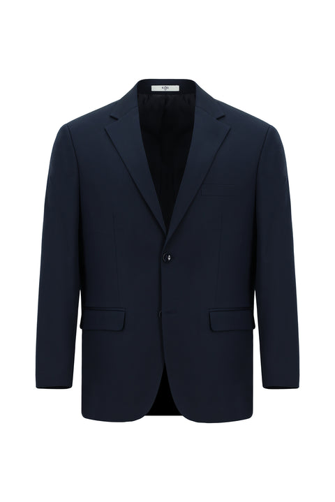 Dark Navy 7 Drop Slim Fit Narrow Cut Cotton Lyocell Suit