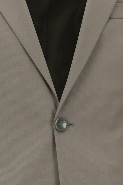 Dark Mink 4 Drop Relaxed Fit Cotton Lyocell Suit