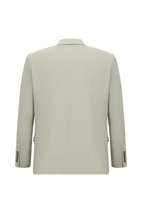 Light Gray 7 Drop Slim Fit Suit