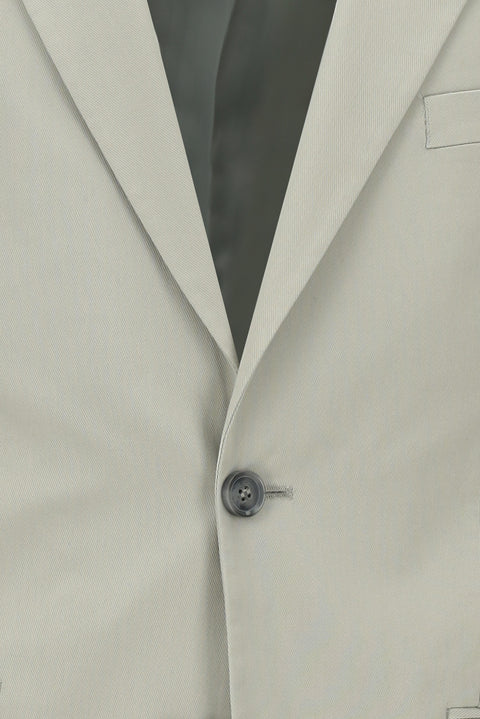 Light Gray 4-Drop Relaxed Fit Suit