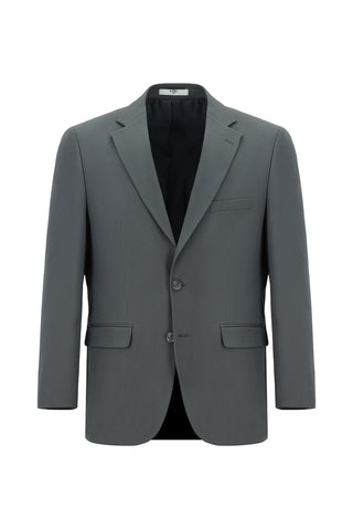  Orta Füme 4 Drop Relaxed Fit Rahat Kesim Takım Elbise