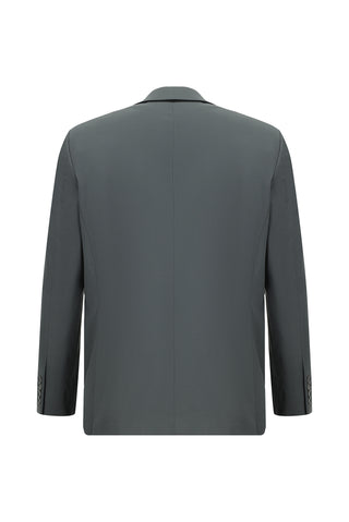  Orta Füme 4 Drop Relaxed Fit Rahat Kesim Takım Elbise