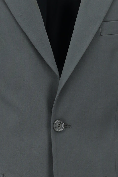 Medium Gray 4-Drop Relaxed Fit Suit