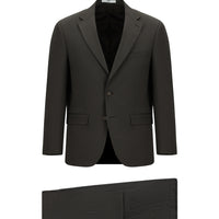 Dark Brown 7 Drop Slim Fit Suit