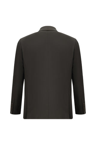  Koyu Kahve 4 Drop Relaxed Fit Rahat Kesim Takım Elbise