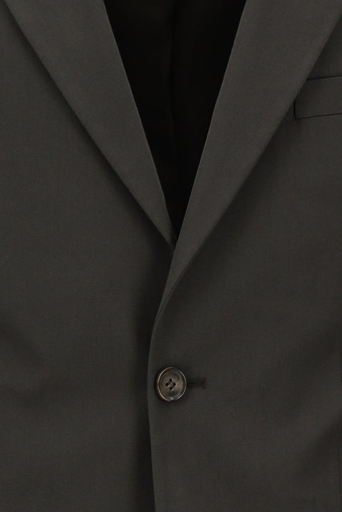 Dark Brown 4-Drop Relaxed Fit Suit