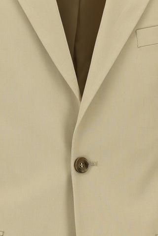  Açık Bej 4 Drop Relaxed Fit Rahat Kesim Takım Elbise