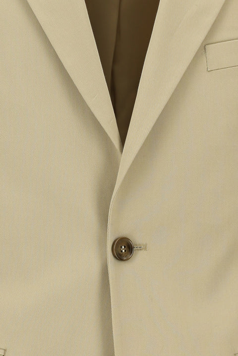 Light Beige 4-Drop Relaxed Fit Suit