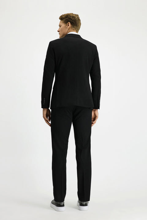 Black 7 Drop Slim Fit Narrow Cut Seasonal Double-Breasted Suit