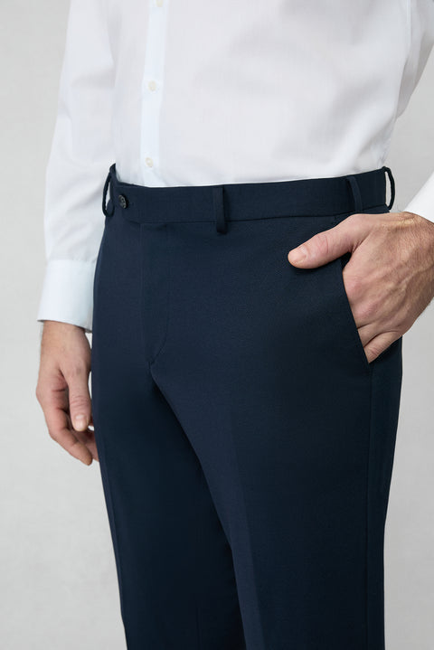 Dark Navy 6 Drop Regular Fit Standard Cut Seasonal Double-Breasted Suit