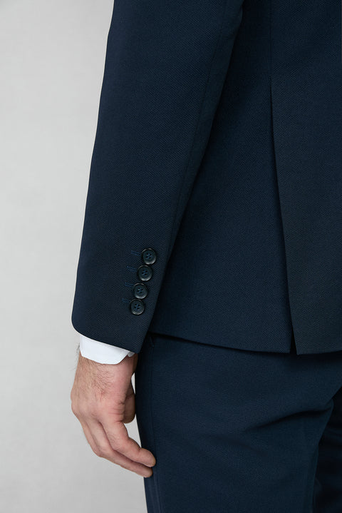Dark Navy 6 Drop Regular Fit Standard Cut Seasonal Double-Breasted Suit