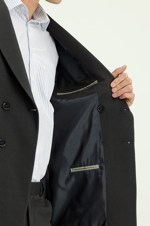Dark Anthracite 6 Drop Regular Fit Standard Cut Seasonal Double-Breasted Suit