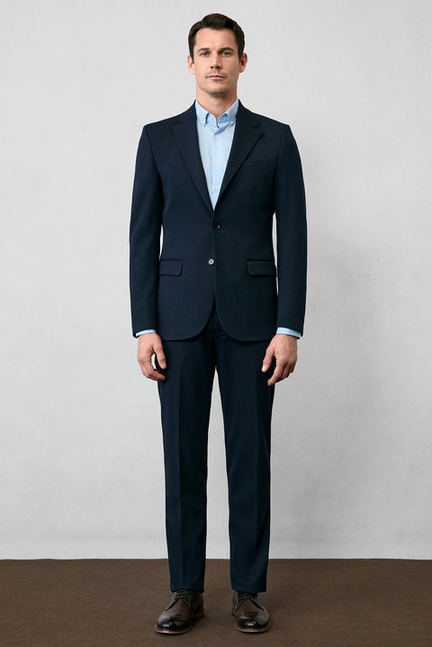 Dark Navy 6 Drop Regular Fit Standard Cut Seasonal Suit