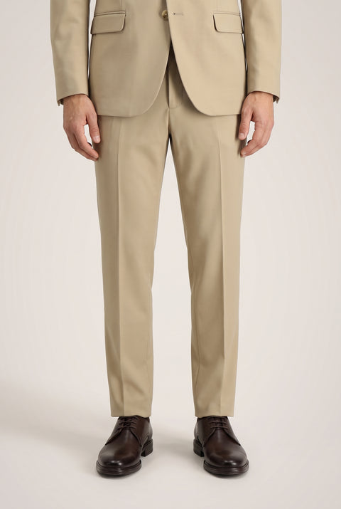 Açık Bej 7 Drop Slim Fit Dar Kesim Mevsimlik Takım Elbise