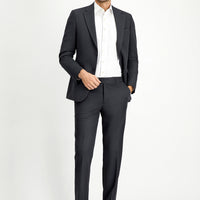 Dark Anthracite 4-Drop Relaxed Fit Casual Suit
