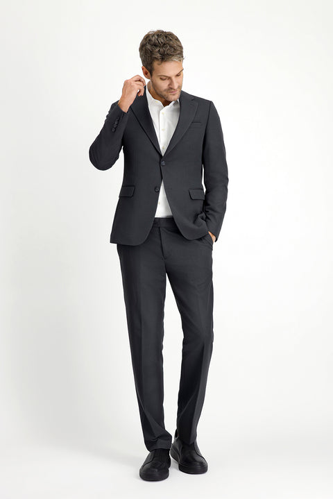 Dark Anthracite 4-Drop Relaxed Fit Casual Suit