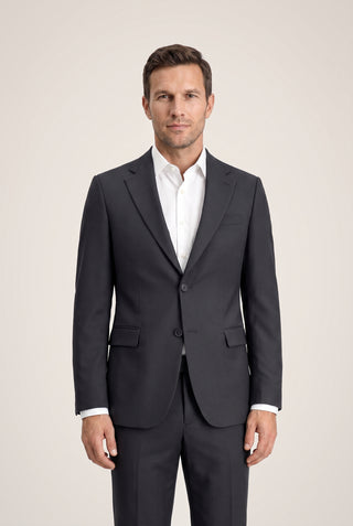  Koyu Antrasit 4 Drop Relaxed Fit Rahat Kesim Mevsimlik Takım Elbise