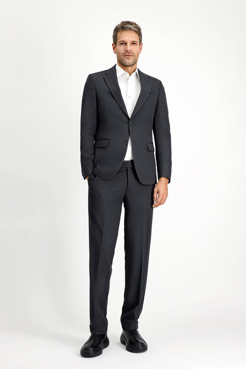 Dark Anthracite 4-Drop Relaxed Fit Casual Suit