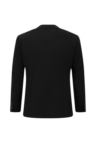  Siyah 7 Drop Slim Fit Dar Kesim Takım Elbise