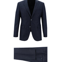 Dark Blue 7 Drop Slim Fit Narrow Cut Suit