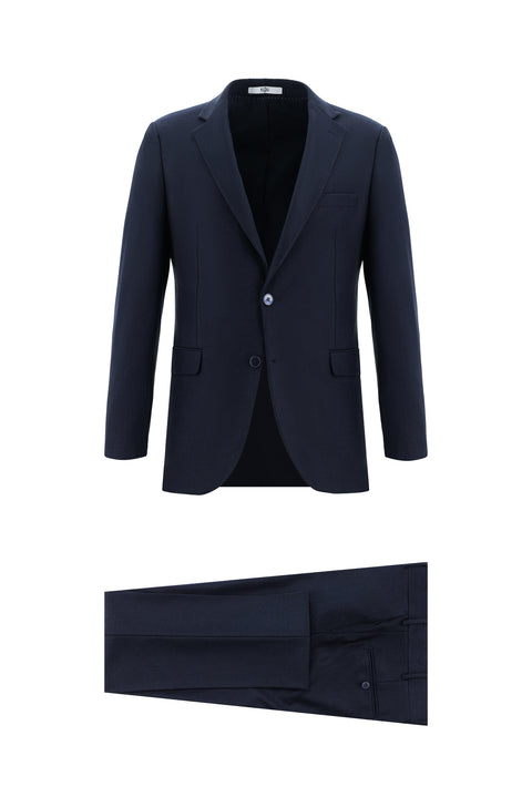 Light Navy Blue 6 Drop Regular Fit Standard Cut Suit