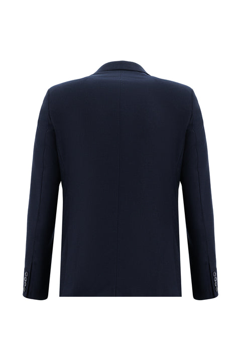 Light Navy Blue 6 Drop Regular Fit Standard Cut Suit