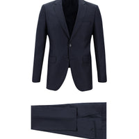 Koyu Lacivert 7 Drop Slim Fit Dar Kesim Takım Elbise