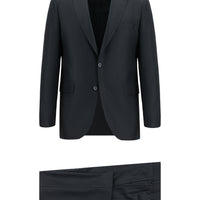 Siyah 7 Drop Slim Fit Dar Kesim Takım Elbise