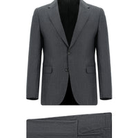 Dark Gray 7 Drop Slim Fit Narrow Cut Suit