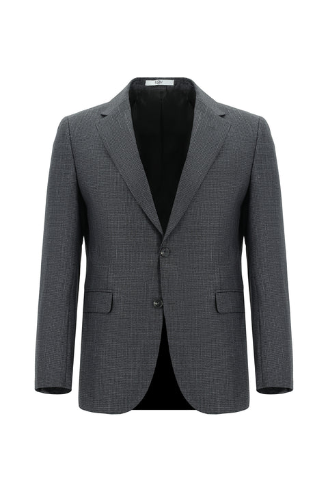 Dark Gray 7 Drop Slim Fit Narrow Cut Suit