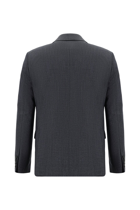 Light Navy Blue 7 Drop Slim Fit Narrow Cut Suit