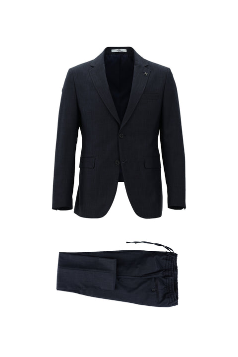 Medium Navy 7 Drop Slim Fit Suit
